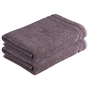 Ręcznik kąpielowy bawełniane frotté Rimini brązowy