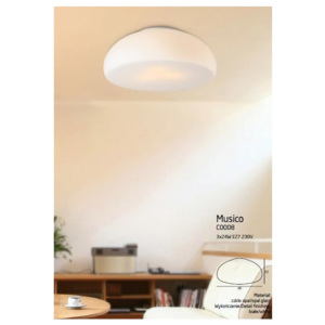 Lampa sufitowa plafon MUSICO FI 48 C0008 MAXlight -