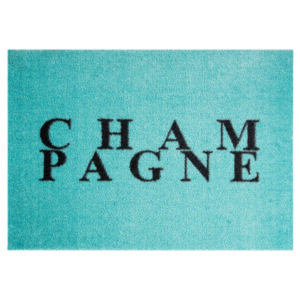 Niebieska wycieraczka Mint Rugs StateMat Champagne, 50x75 cm