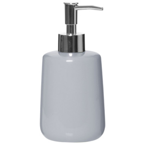Szary ceramiczny dozownik mydła/kremu Premier Housewares, 340 ml