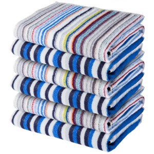 Bawełniane ręczniki robocze, komplet 6 sztuk