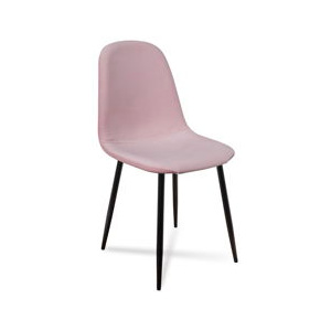 Krzesło Timor różowy/czarny