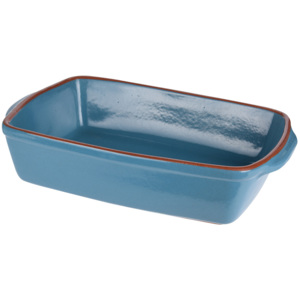 Ceramiczne naczynie żaroodporne do zapiekania 3,5 L, niebieskie