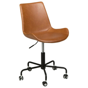 Jasnobrązowe krzesło biurowe DAN-FORM Denmark Hype