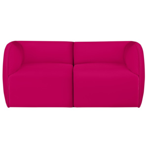 Różowa modułowa sofa 2-osobowa Norrsken Ebbe