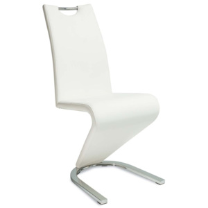 Krzesło DC300 biały/chrom