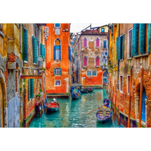 Szklany obraz Venice Colours
