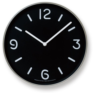 Zegar ścienny Mono Clock czarny