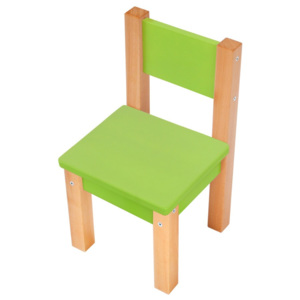 Zielone krzesło dziecięce Mobi furniture Mario