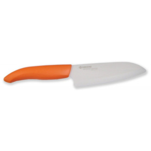 Nóż Santoku 14 cm Color pomarańczowy