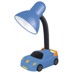 Lampka biurkowa Niebieskie Auto Bezpieczna dla dzieci 12V