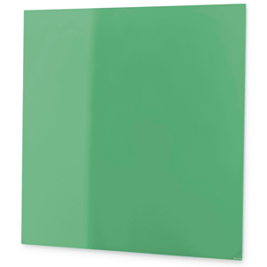 Szklana tablica, 1000x1000 mm, zielony