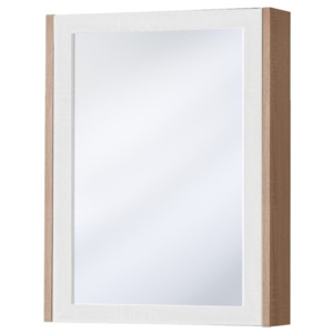 Szafka z lustrem 50 cm Piano dąb sonoma / biały