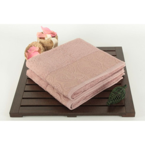 Zestaw 2 ręczników Sal Dusty Rose, 50x90 cm