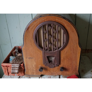 Fototapeta na ścianę staromodne radio FP 5000