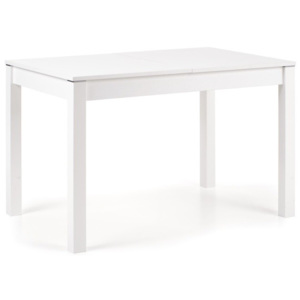 Biały stół rozkładany do jadalni Halmar Maurycy, dł. 118-158 cm