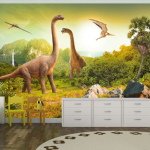 Tapeta wielkoformatowa Artgeist Dinosaurs, 300x210 cm