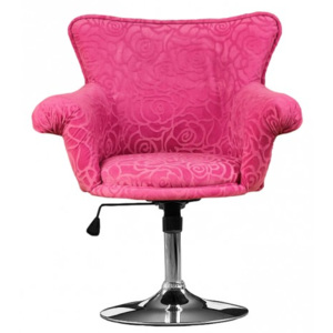 Fotel obrotowy San Diego Pink Rose