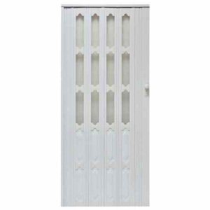 Drzwi Harmonijkowe 007 Biały Dąb Mat 86 cm