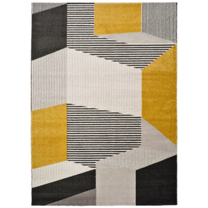 Szaro-żółty dywan Universal Elle, 160x230 cm