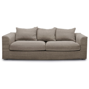 Brązowa sofa 3-osobowa SoftNord Portland