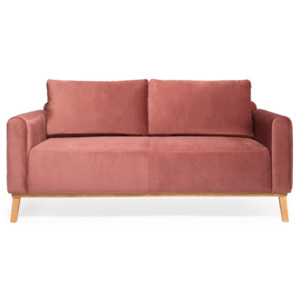 Jasnoróżowa sofa 3-osobowa Vivonita Milton Trend