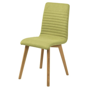 Krzesło Amosa zielone skandynawskie