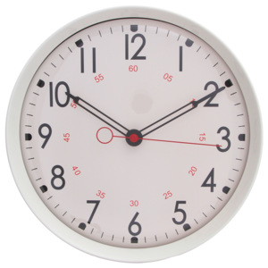 Biały zegar na ścianę, nowoczesny zegar, zegar do salonu, zegar do kuchni, zegar dekoracyjny, zegary designerskie, zegar biały