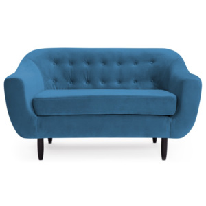 Niebieska sofa 2-osobowa Vivonita Laurel