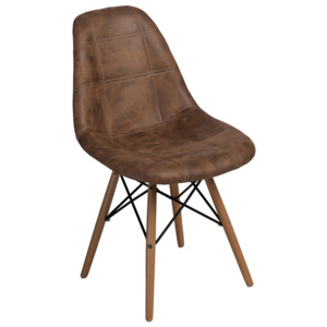 Krzesło P016W Pico D2 brązowe