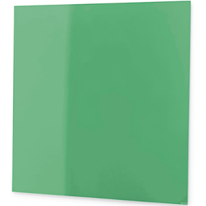 Szklana tablica, 300x300 mm, zielony
