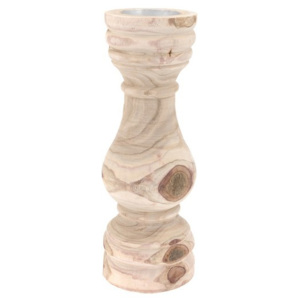 Świecznik drewniany – 38 cm