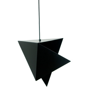 Lampa geometryczna Gie El stalowa czarna