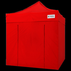BRIMO - 4,5m ściana ALU namiot 3x4,5m - Czerwony