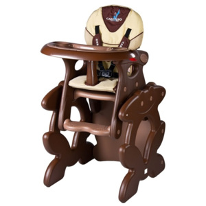 Krzesełko do karmienia CARETERO Primus brown - zniżka dla rejestrowanych
