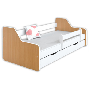 Łóżko dla dziecka 160x80 DIONE II - drewno