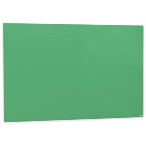 Szklana tablica suchościeralna, 1000x1500 mm, zielony