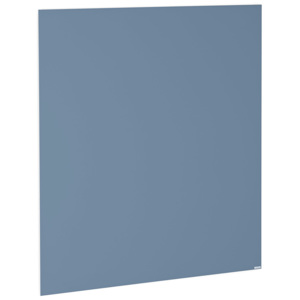 Szklana tablica suchościeralna, 1000x1000 mm, szaroniebieski