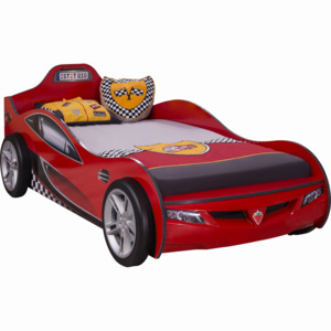 Łóżko dziecięce samochód Champion 90-190 - red