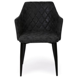 Krzesło Emma Vintage 84x58x63 cm D2.Design czarne