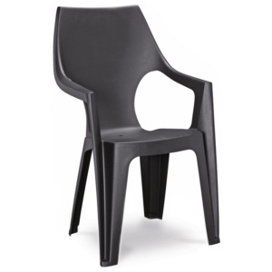 Krzesło sztaplowane DANTE HIGH BACK : Kolor - grafit kod: BK-000693 + 20 zł na pierwsze zakupy