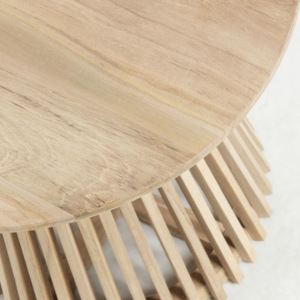 Stolik IRUNE drewniany ∅50cm - 50