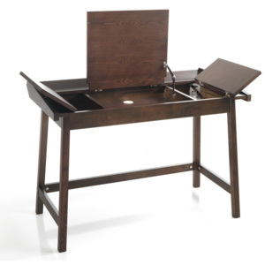 Drewniane biurko pod komputer Tomasucci Henny