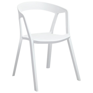 Krzesło 57x56,5x77cm King Home Vibia białe
