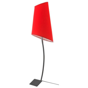 Lampka stołowa mała Victoria Lampex czerwona