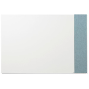 Tablica biała bez ram 1490x1190mm + tablica 250x1190mm jasnoniebieska