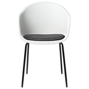 Białe krzesło Unique Furniture Topley