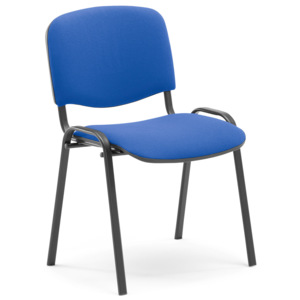 Krzesło konferencyjne Nelson, niebieski, czarny