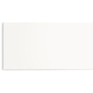 Szklana tablica suchościeralna, 1000x2000 mm, biały