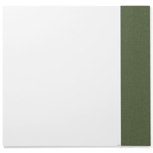 Tablica biała bez ram, 990x1190 mm + tablica 250x1190mm zielona